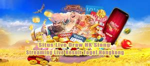 Live Draw HK Siang .